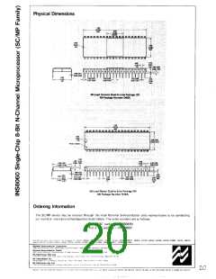 浏览型号INS8060N的Datasheet PDF文件第20页