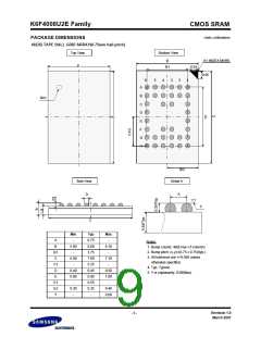 浏览型号K6F4008U2E-EF55的Datasheet PDF文件第9页