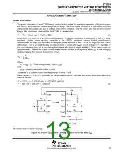 浏览型号LT1054C的Datasheet PDF文件第13页