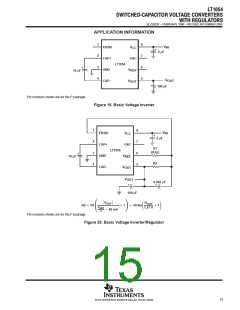 浏览型号LT1054C的Datasheet PDF文件第15页