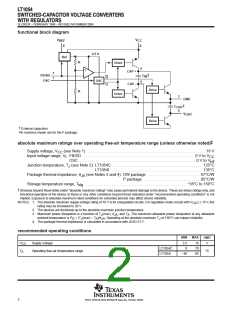 浏览型号LT1054C的Datasheet PDF文件第2页