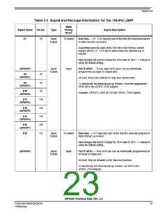 浏览型号MC56F8366VFV60的Datasheet PDF文件第23页