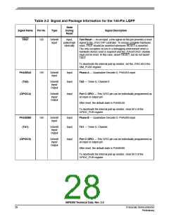 浏览型号MC56F8366VFV60的Datasheet PDF文件第28页