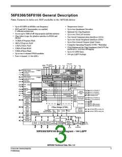 浏览型号MC56F8366VFV60的Datasheet PDF文件第3页