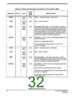 浏览型号MC56F8366VFV60的Datasheet PDF文件第32页