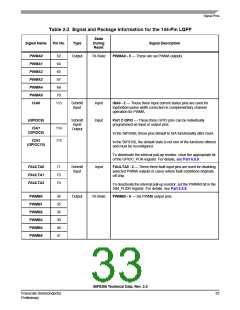 浏览型号MC56F8366VFV60的Datasheet PDF文件第33页