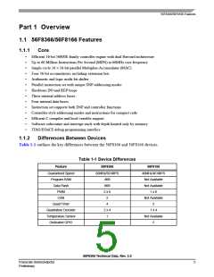 浏览型号MC56F8366VFV60的Datasheet PDF文件第5页