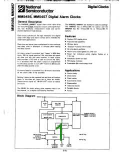 浏览型号MM5457的Datasheet PDF文件第1页
