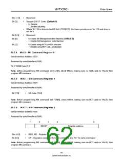 浏览型号MVTX2801的Datasheet PDF文件第62页