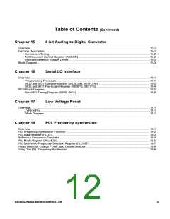 浏览型号S3C830A的Datasheet PDF文件第12页