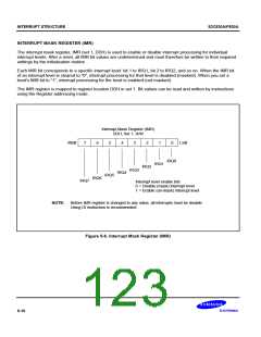 浏览型号S3C830A的Datasheet PDF文件第123页