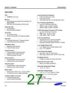 浏览型号S3C830A的Datasheet PDF文件第27页