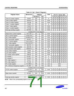 浏览型号S3C830A的Datasheet PDF文件第71页