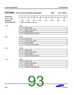 浏览型号S3C830A的Datasheet PDF文件第93页