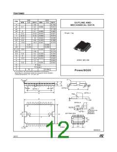 浏览型号TDA7266D的Datasheet PDF文件第12页