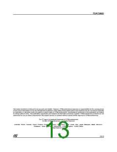 浏览型号TDA7266D的Datasheet PDF文件第13页