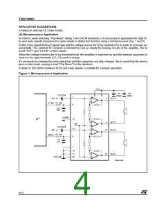 浏览型号TDA7266D的Datasheet PDF文件第4页