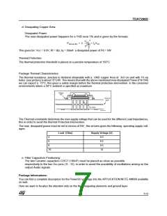 浏览型号TDA7266D的Datasheet PDF文件第7页