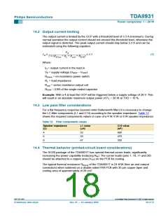 浏览型号TDA8931T的Datasheet PDF文件第18页