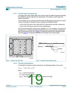 浏览型号TDA8931T的Datasheet PDF文件第19页