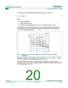 浏览型号TDA8931T的Datasheet PDF文件第20页