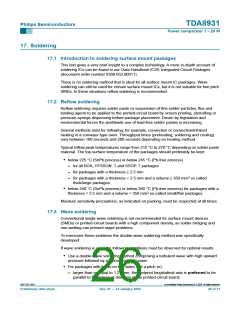 浏览型号TDA8931T的Datasheet PDF文件第26页