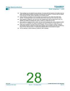 浏览型号TDA8931T的Datasheet PDF文件第28页