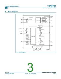 浏览型号TDA8931T的Datasheet PDF文件第3页