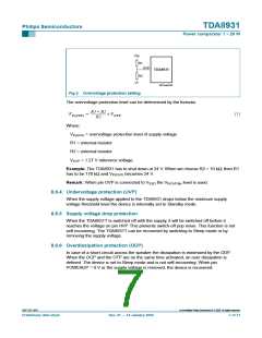 浏览型号TDA8931T的Datasheet PDF文件第7页