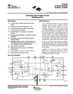浏览型号UC3854BN的Datasheet PDF文件第1页