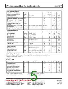 浏览型号AM457的Datasheet PDF文件第5页