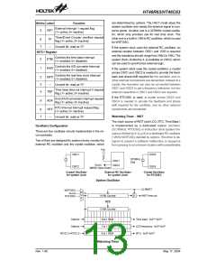 浏览型号HT46C63的Datasheet PDF文件第13页