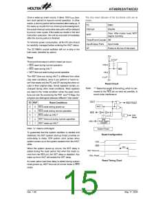 浏览型号HT46C63的Datasheet PDF文件第15页