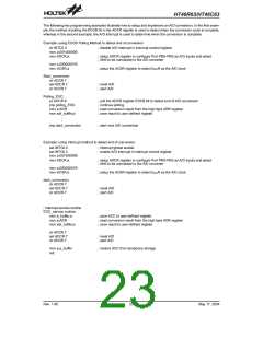 浏览型号HT46C63的Datasheet PDF文件第23页
