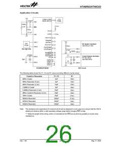 浏览型号HT46C63的Datasheet PDF文件第26页