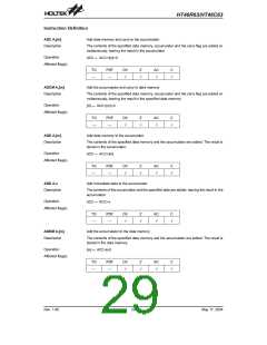 浏览型号HT46C63的Datasheet PDF文件第29页