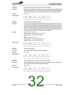 浏览型号HT46C63的Datasheet PDF文件第32页