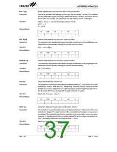 浏览型号HT46C63的Datasheet PDF文件第37页