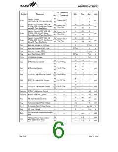 浏览型号HT46C63-56SSOP-A的Datasheet PDF文件第6页