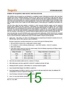 浏览型号HY5DU281622ET-5的Datasheet PDF文件第15页