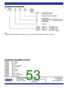 浏览型号IDT72T7295L7BBI的Datasheet PDF文件第53页