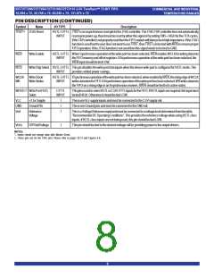 浏览型号IDT72T7295L7BBI的Datasheet PDF文件第8页