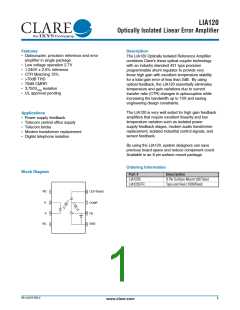 浏览型号LIA120STR的Datasheet PDF文件第1页