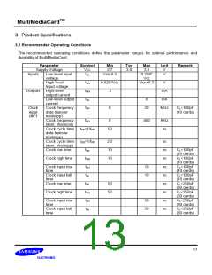 浏览型号MC12U512NACA的Datasheet PDF文件第13页