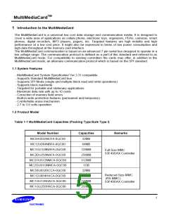 浏览型号MC12U512NACA的Datasheet PDF文件第5页