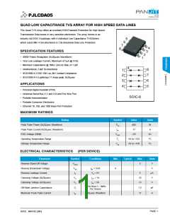 浏览型号PJLCDA05的Datasheet PDF文件第1页