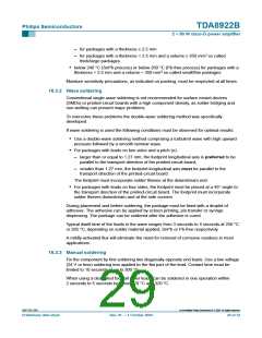 浏览型号TDA8922BTH的Datasheet PDF文件第29页