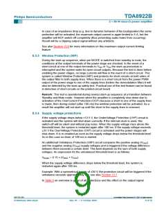 浏览型号TDA8922BJ的Datasheet PDF文件第9页