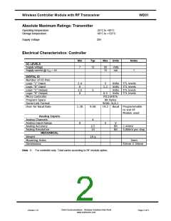 浏览型号WD01-915的Datasheet PDF文件第2页