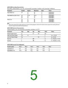 浏览型号AEDR-8300-1Q2的Datasheet PDF文件第5页